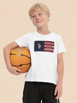 U.S. POLO ASSN. - Boys Brand Applique Regular Fit T-Shirt