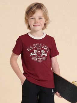U.S. POLO ASSN. - Boys Graphic Regular Fit T-Shirt