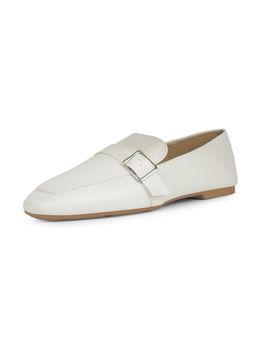 Bata - Women Off White Loafers