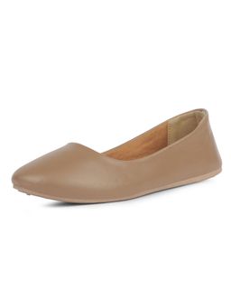 Bata - Women Beige Classic Comfort Ballerina