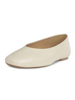 Bata - Women Beige Classic Comfort Ballerina