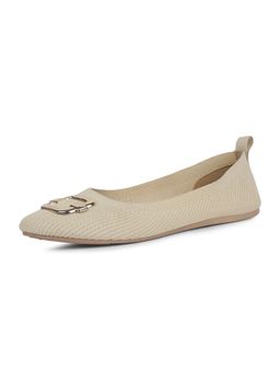 Bata - Women Beige Classic Comfort Ballerina