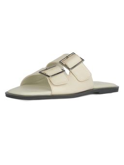 Bata - Women Off White Flats