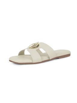 Bata - Women Off White Flats