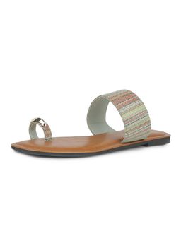 Bata - Women Multi-Color Stylish Toe Ring Flats