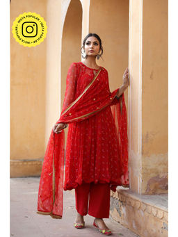 Gulabo Jaipur - Gomti Red (Set of 4)