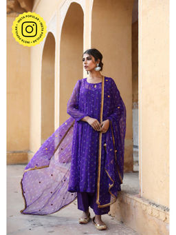 Gulabo Jaipur - Gomti Purple (Set of 4)