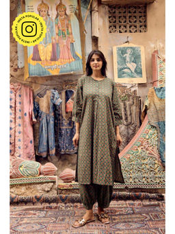 Gulabo Jaipur - Surya Green Co-Ord Set