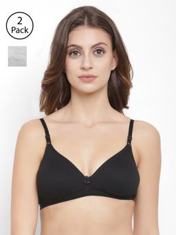 Floret - Wirefree Non-padded Seamless Bra - Multi-Color