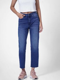 ONLY - Women Solid Blue Jeans