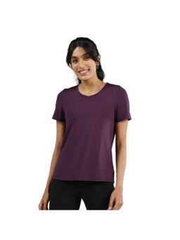 Blissclub - Purple V Neck AeroCool Training Tee