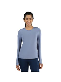 Blissclub - Full Sleeves Prachi Navy Blue AeroCool Training Tee