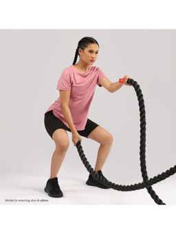 Blissclub - Pink Cloudflex Apple Hem Tee