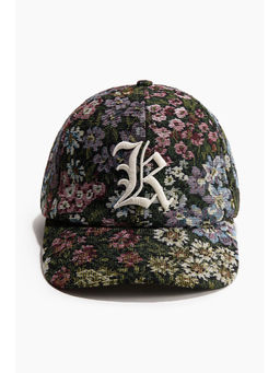 H&M - Men Green Motif-Detail Cotton Twill Cap