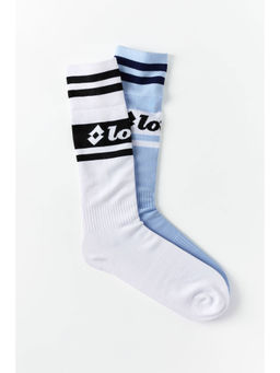 H&M - Men Blue 2-Pack Football Socks