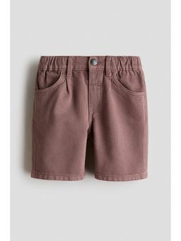 H&M - Unisex Brown Knee-Length Denim Shorts