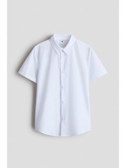 H&M - Boys White Easy-Iron Shirt