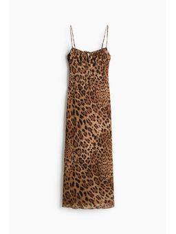 H&M - Women Brown Strappy Dress