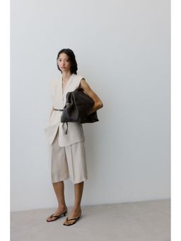 H&M - Women Beige Bermuda Shorts