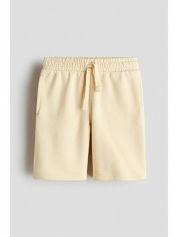 H&M - Boys Yellow Sweatshirt Shorts