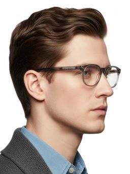 HASHTAG EYEWEAR - UV Protected Computer Photochromic Glasses for Men -VKBZBHTKK031C5 Size 46