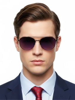 HASHTAG EYEWEAR - UV Protected & Polarized Sunglass for Men -WBT7054C3 Size 53