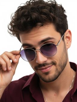 HASHTAG EYEWEAR - UV Protected & Polarized Sunglass for Men -WBT7054C5 Size 53