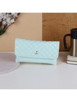 Mochi - Textured PVC Green Casual Sling Bag