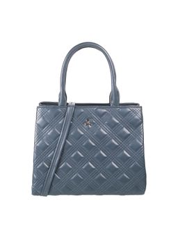 Mochi - Textured PU Blue Casual Handbag