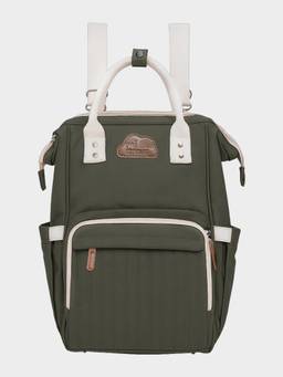 Mi Arcus - Solid Maternity Diaper Bag with Diaper Changing Sheet- Olive -0-6 Years
