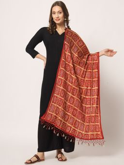 Zamour - Women Bandhani Printed Dupatta