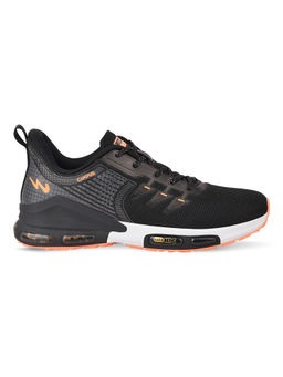 Campus - Mens Host Black-orange Running Shoes