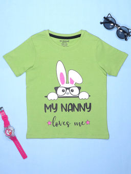 Be Awara - My Nanny Loves Me Kids T-Shirt - Green