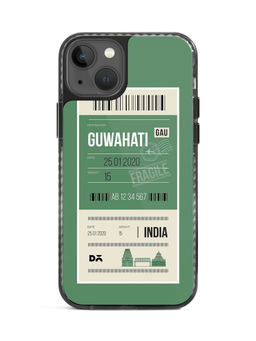 DailyObjects - Guwahati City Tag Stride 2.0 Case Cover For iPhone 13-6.1-inch
