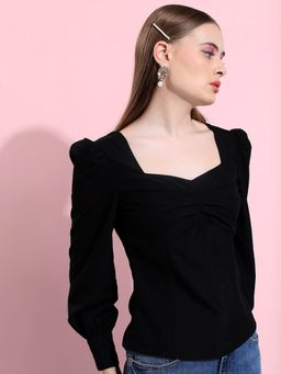 TOKYO TALKIES - Black Women's Regular Top