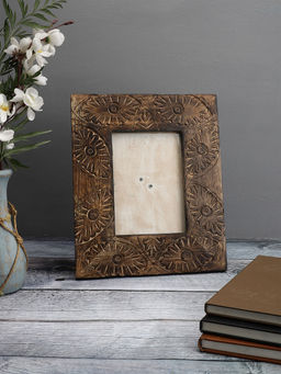 Miah Decor - Photo Frame/Wood Photo Frame Table Top And Hanging/Wooden Photo Frame
