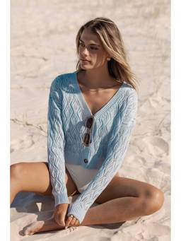 Petal & Pup - Ellen Pale Blue Cardigan