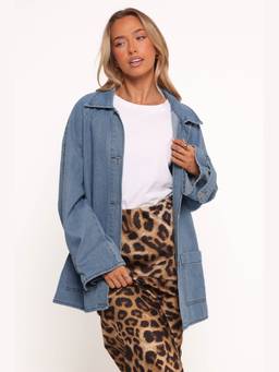 Petal & Pup - Blue Novan Oversized Jacket