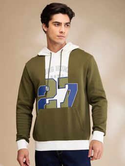 Being Human - Men's Olive Hoodies