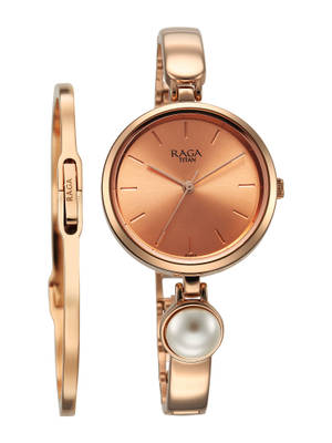 Buy Titan Raga Power Peals Analog Watch for Women (Large)