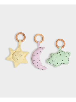 Mi Arcus - Moon, Star, Cloud-Shaped Baby Mobile Toy -Nursery Décor, 0-12 M, Multicolor
