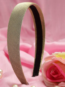 Stol'N - Shimmer Detailed Hair Band - Gold