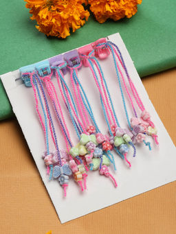 Stol'N - Butterfly and Star Detail Hair Clips - Multi-Color (Set of 6)