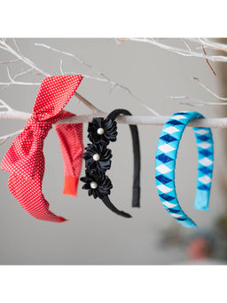 Ribbon Candy - Set of 3 fancy Printed Hairbands