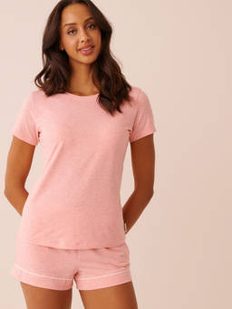 La Vie En Rose - Pink Cotton T-Shirt