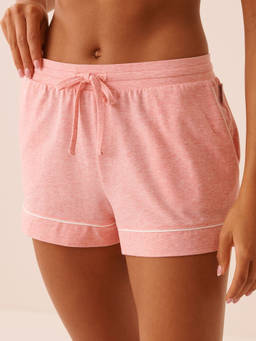 La Vie En Rose - Pink Cotton Shorts