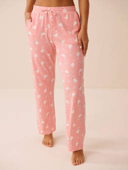 La Vie En Rose - Pink Goose Print Pajama