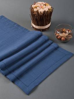 FAVORI - Blue Noveau Table Runner