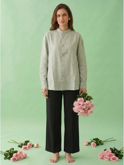 AMAGYAA - Green Minimal Top