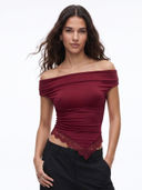 Burgundy color option, Currently selected